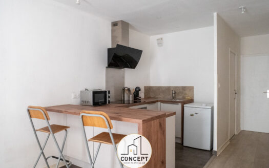 #G40 – T2 Meublé – Centre Ville
