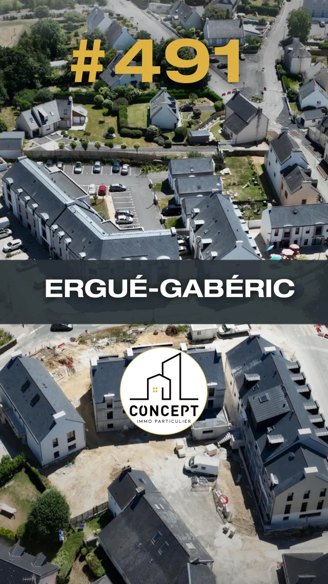 🌟 Nouvelle exclusivité à Ergué-Gabéric – Quartier Croix Rouge !  🌿 Maison de plain-pied lumineuse, bien pensée et parfaitement entretenue  📌 À deux pas des écoles, commerces et commodités, à 10 min de Quimper  🏗️ Maison construite en 2013, environ 96 m² habitables :  ✔️ Grande pièce de vie de 43 m² avec cuisine ouverte
✔️ 3 chambres
✔️ Salle de bain + WC séparés
✔️ Stationnements privatifs  🧘 Quartier calme, aucun travaux à prévoir  🔥 Poêle à granulés – consommation maîtrisée  📈 DPE C – Bonne performance énergétique  📞 À visiter rapidement !  🟡⚫ Concept Immo